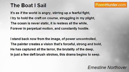 Ernestine Northover - The Boat I Sail