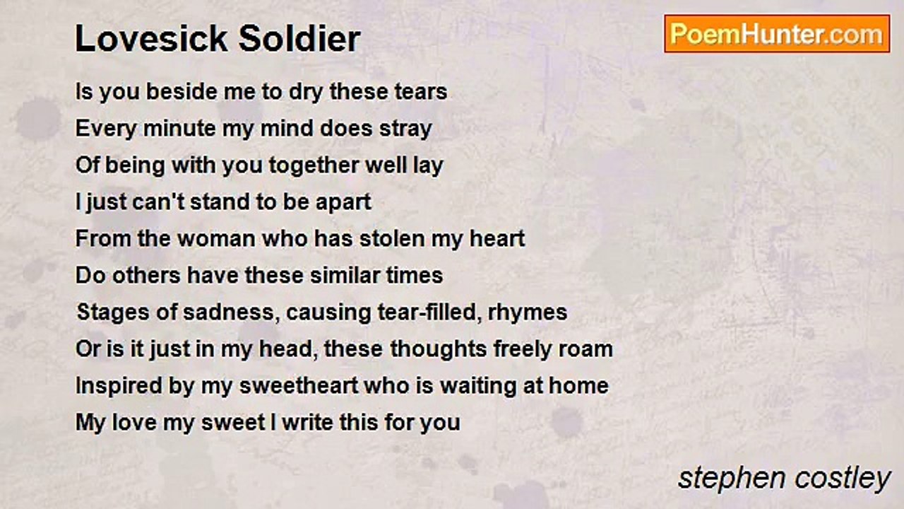 stephen costley - Lovesick Soldier