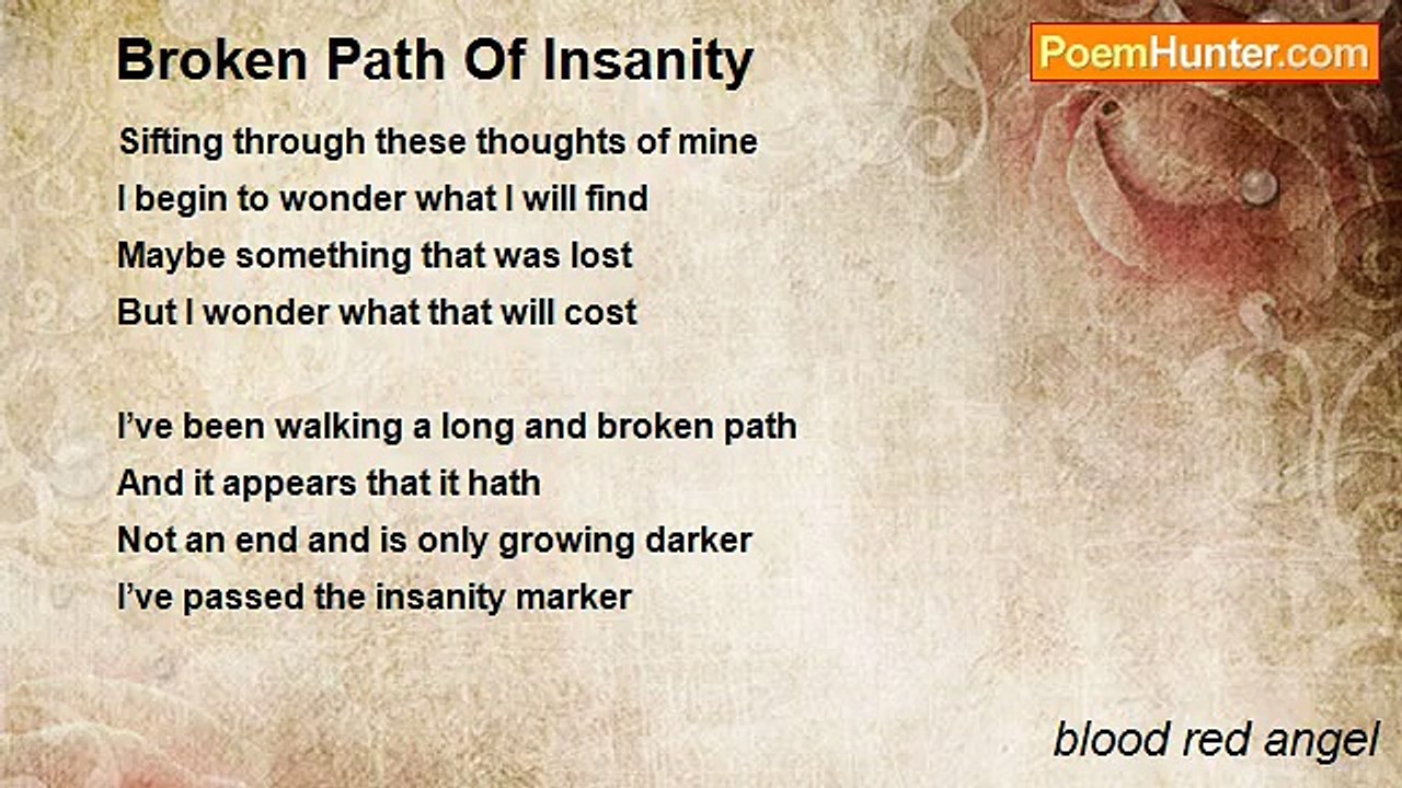 blood red angel - Broken Path Of Insanity