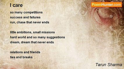 Tarun Sharma - I care