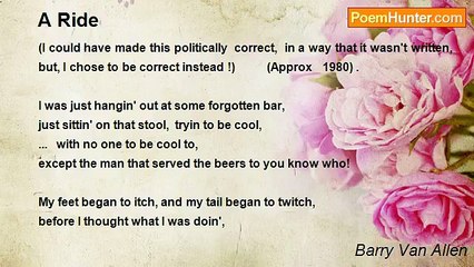 Barry Van Allen - A Ride