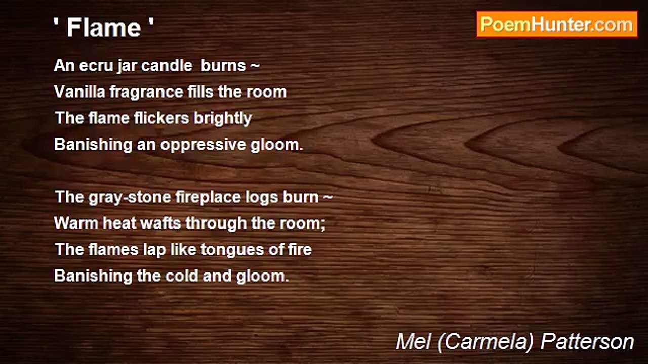 Carmela Patterson - ' Flame '