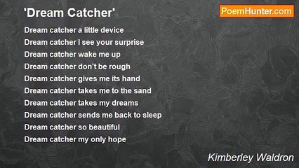 Kimberley Waldron - 'Dream Catcher'