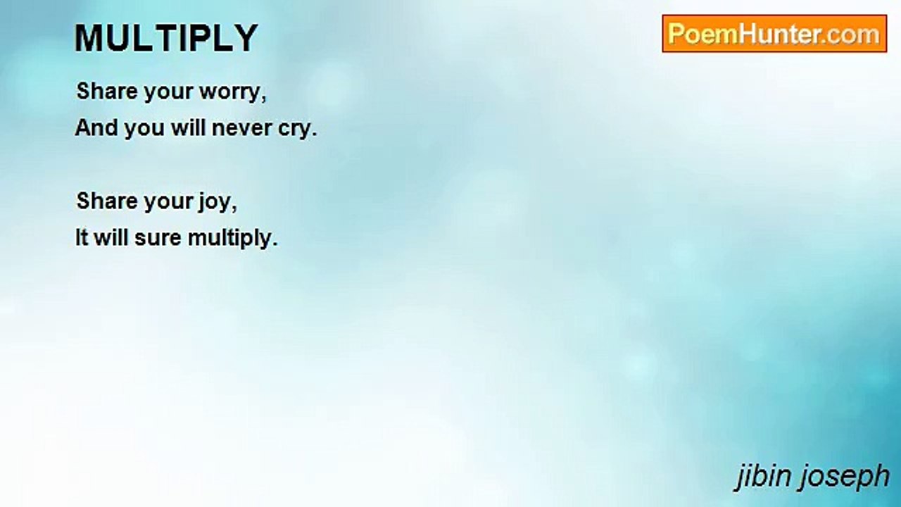 jibin joseph - MULTIPLY