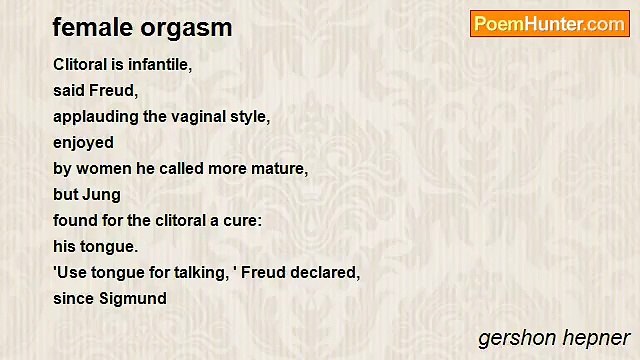 gershon hepner - female orgasm