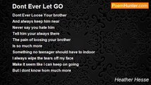 Heather Hesse - Dont Ever Let GO