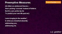 s./j. goldner - Preemptive Measures