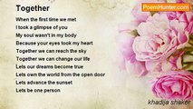 khadija shaker - Together