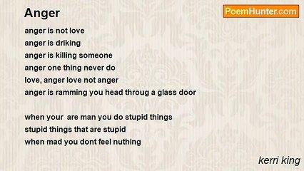 Kerri King's Take on Anger