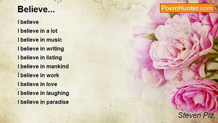 Steven Piz. - Believe...