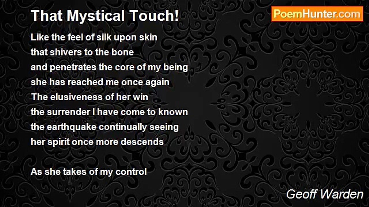 Geoff Warden - That Mystical Touch!