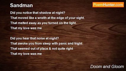 Doom and Gloom - Sandman