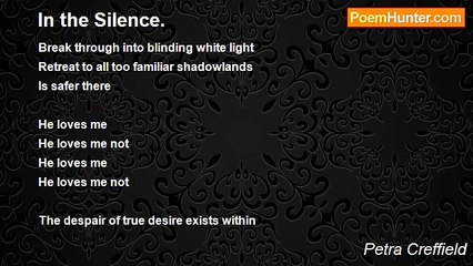 Petra Creffield - In the Silence.