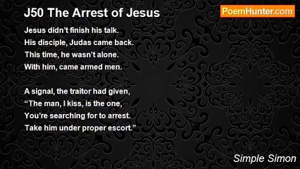 Simple Simon - J50 The Arrest of Jesus