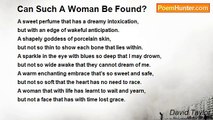 David Taylor - Can Such A Woman Be Found?