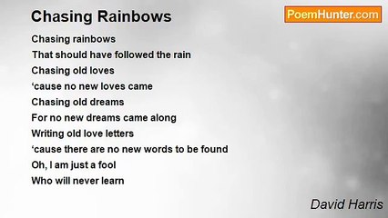 David Harris - Chasing Rainbows