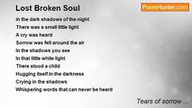 Tears of sorrow ... - Lost Broken Soul