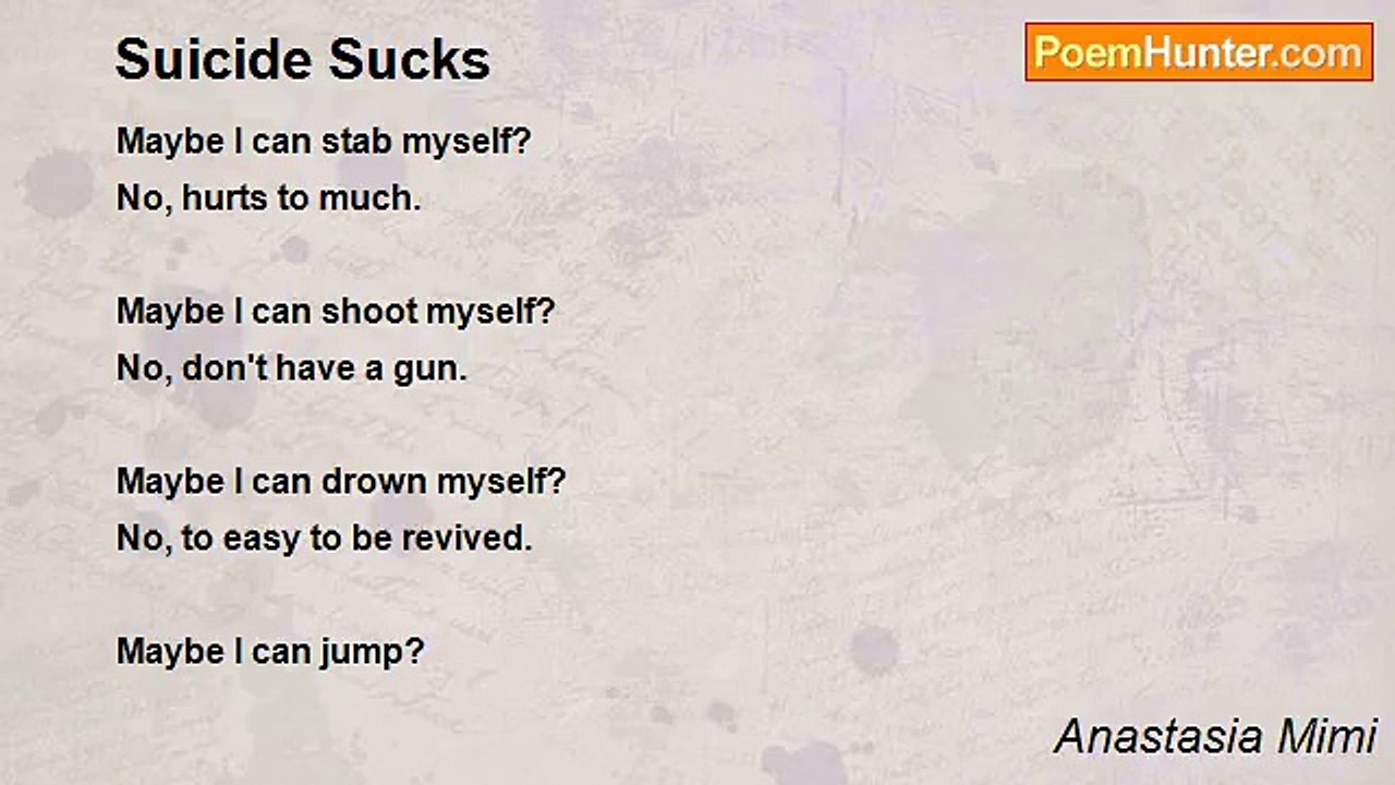 Anastasia Mimi - Suicide Sucks