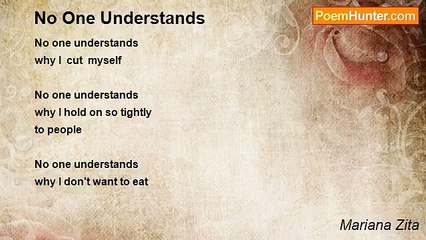 Mariana Zita - No One Understands