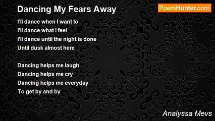 Analyssa Mevs - Dancing My Fears Away