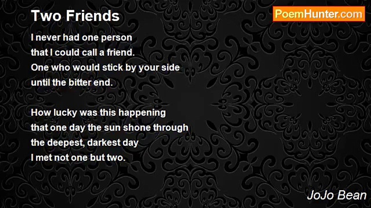 JoJo Bean - Two Friends
