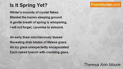 Theresa Ann Moore - Is It Spring Yet?