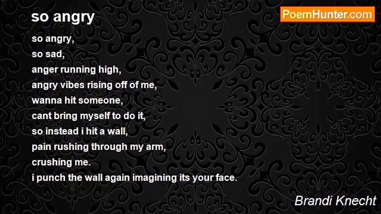 Brandi Knecht - so angry