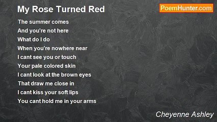 Cheyenne Ashley - My Rose Turned Red