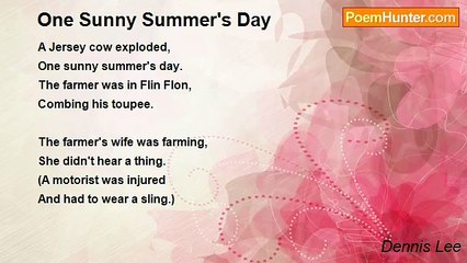 Dennis Lee - One Sunny Summer's Day