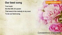 Constantinos Grigoriadis - Our best song