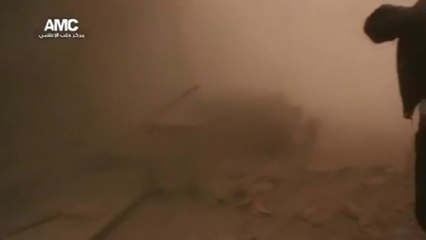 Sirens pierce fog of war in Aleppo