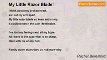 Rachel Beresford - My Little Razor Blade!
