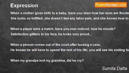 Sumita Datta - Expression