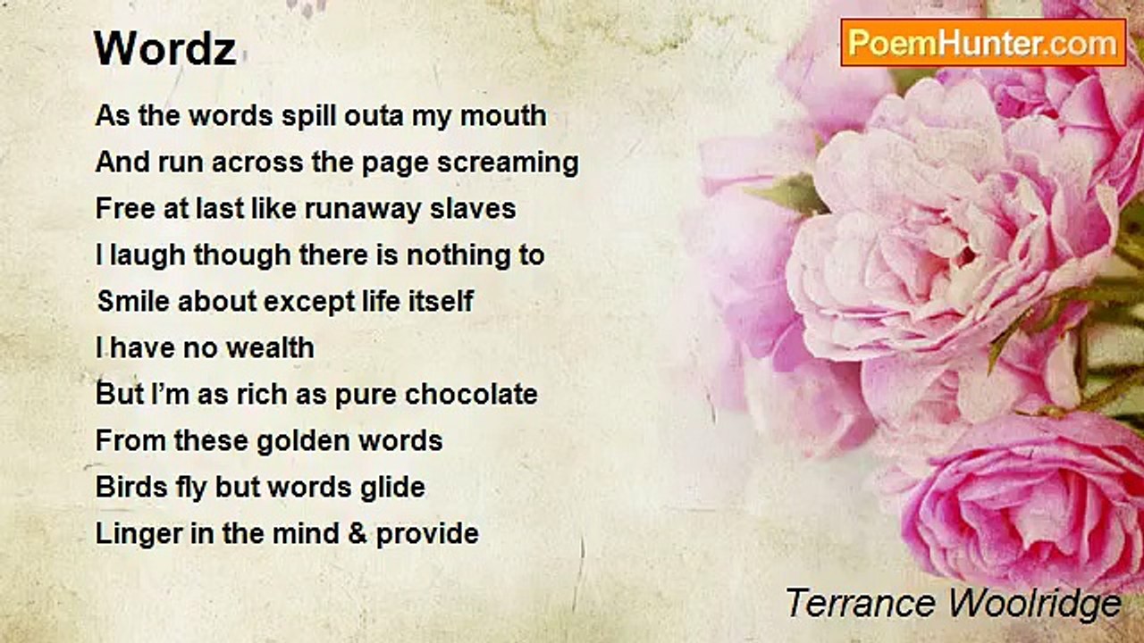 Terrance Woolridge - Wordz