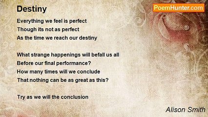 Alison Smith - Destiny
