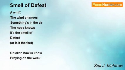 Sidi J. Mahtrow - Smell of Defeat
