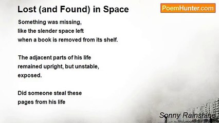 Sonny Rainshine - Lost (and Found) in Space