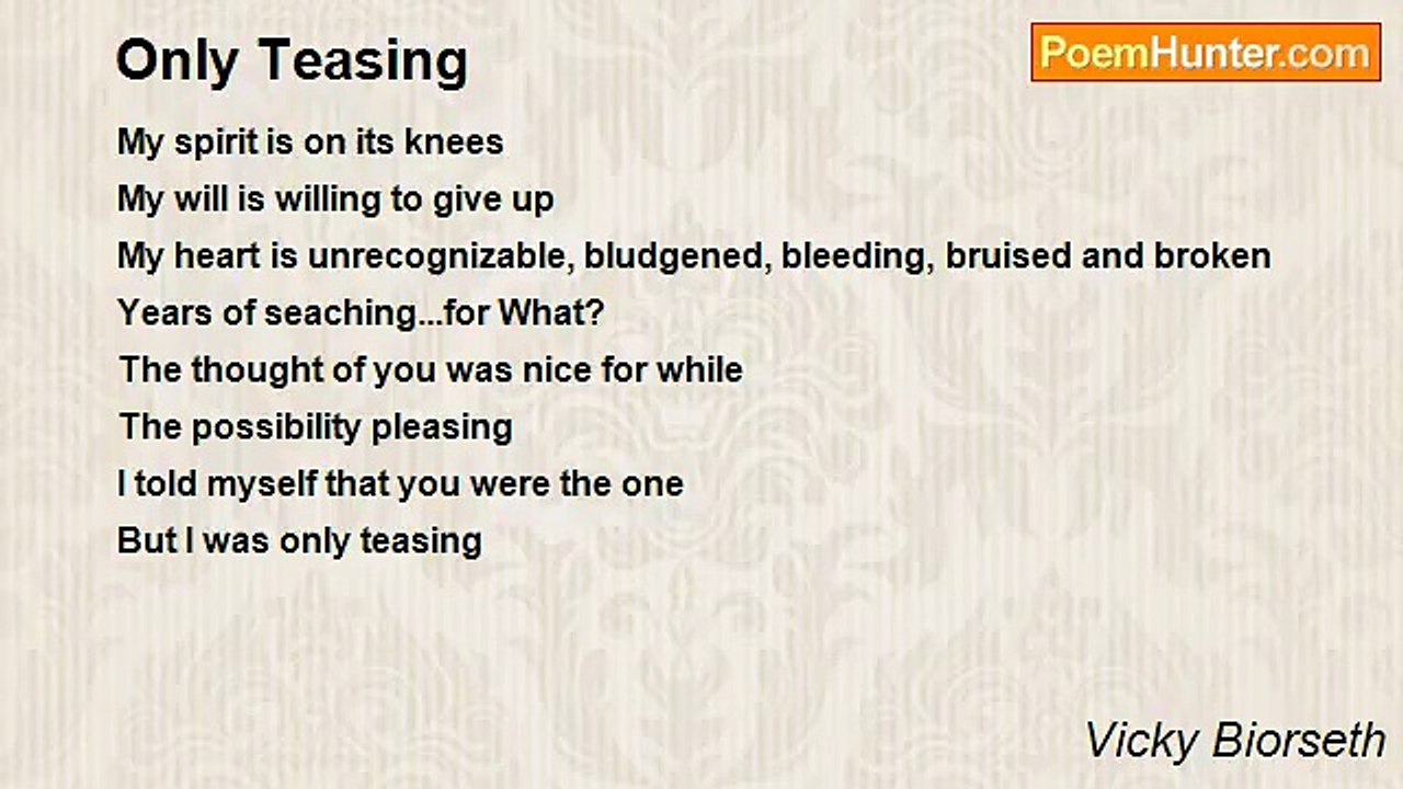 Vicky Biorseth - Only Teasing