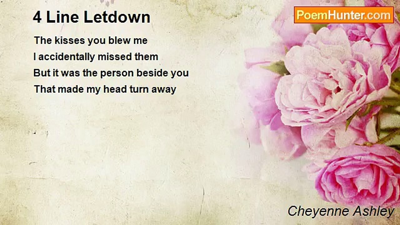 Cheyenne Ashley - 4 Line Letdown