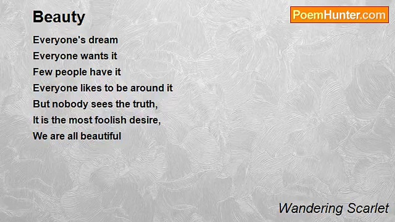 Wandering Scarlet - Beauty
