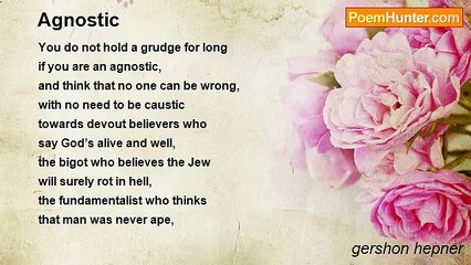 gershon hepner - Agnostic