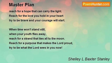 Shelley L Baxter - Master Plan