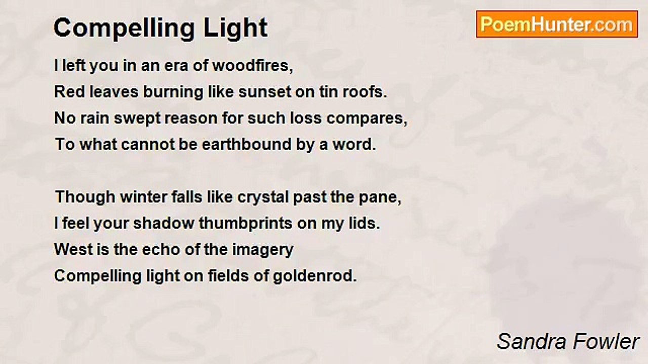 Sandra Fowler - Compelling Light