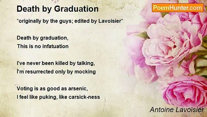 Antoine Lavoisier - Death by Graduation