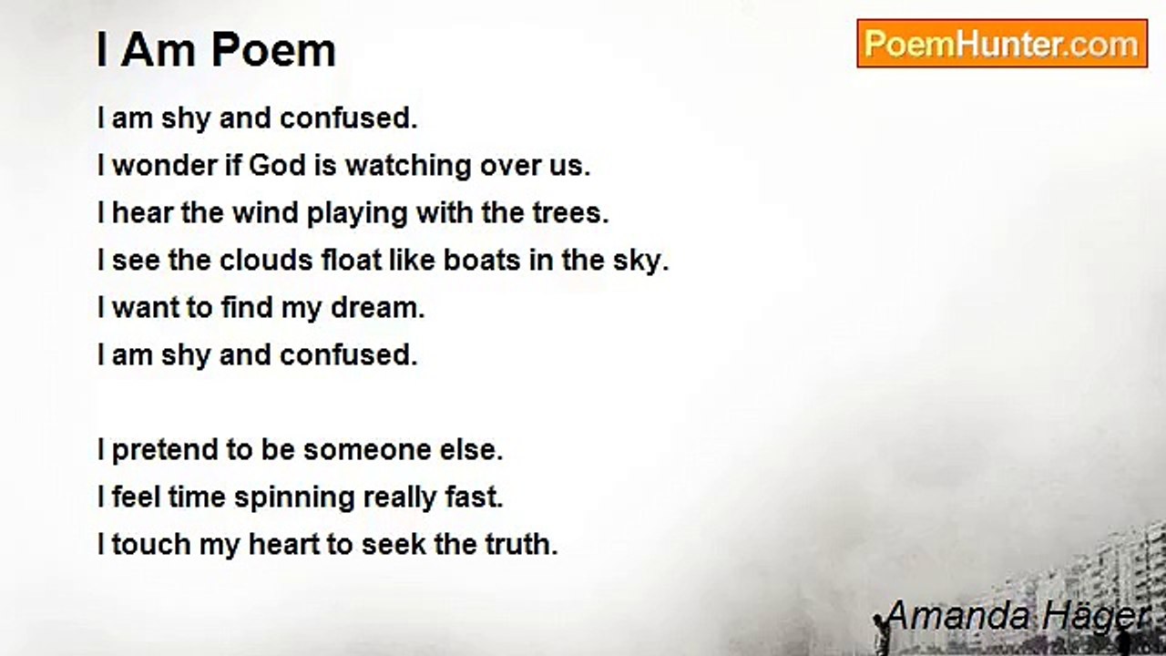 Amanda Häger - I Am Poem