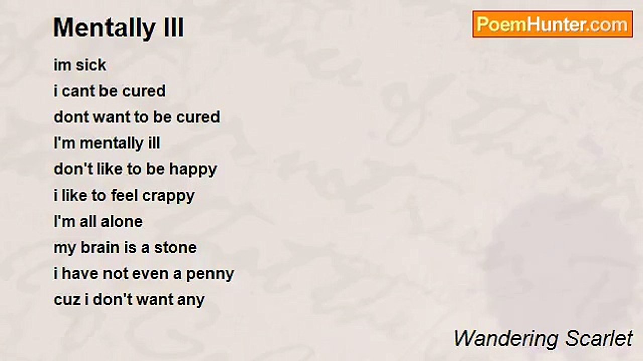 Wandering Scarlet - Mentally Ill