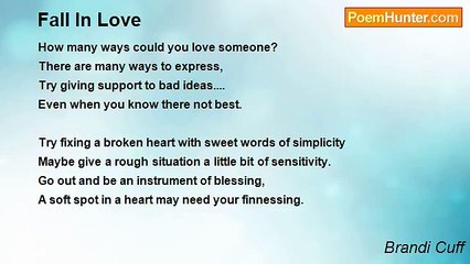 Brandi Cuff - Fall In Love