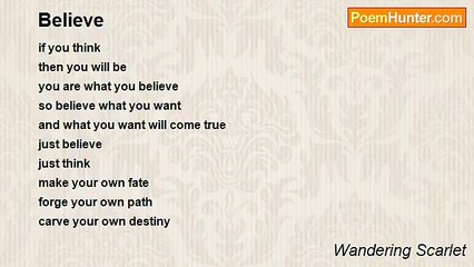 Wandering Scarlet - Believe