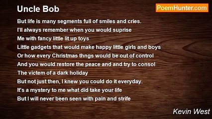 Kevin West - Uncle Bob