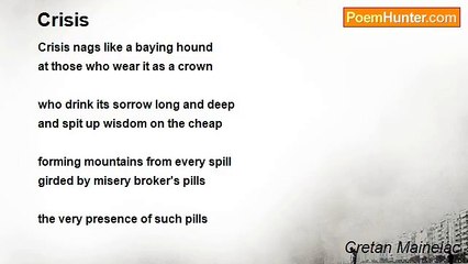 Cretan Maineiac - Crisis